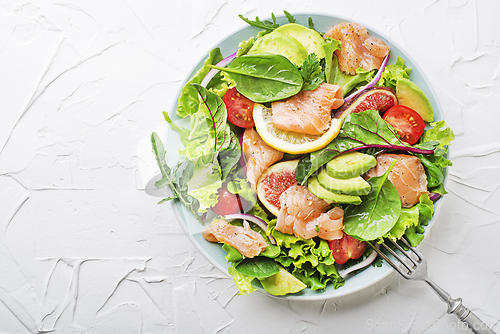 Image of Smoked salmon salad