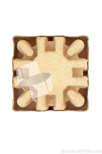 Image of Cardboard Box Brown Reverse Insert for Delivery Package