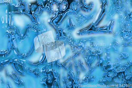 Image of blue water texture