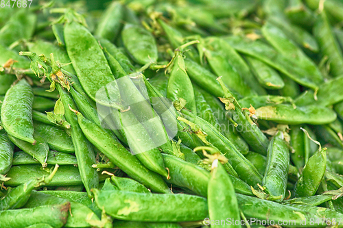 Image of green pea texture