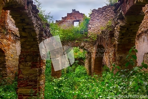 Image of Ruins of palace in Wlodowicach, Poland