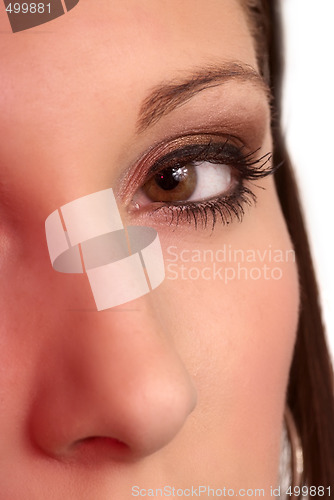 Image of face eye nose