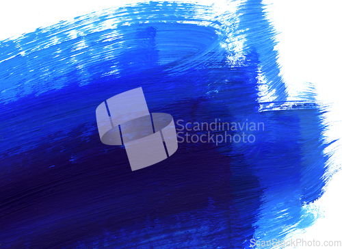 Image of Blue and white hand drawn paint background