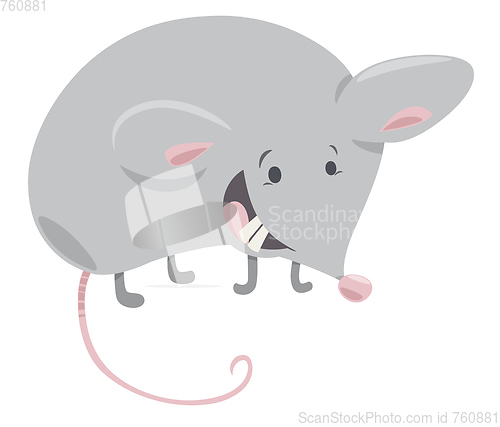 Image of mouse cartoon illustration