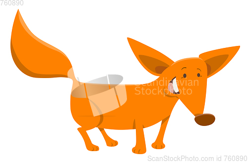 Image of fox cartoon animal character