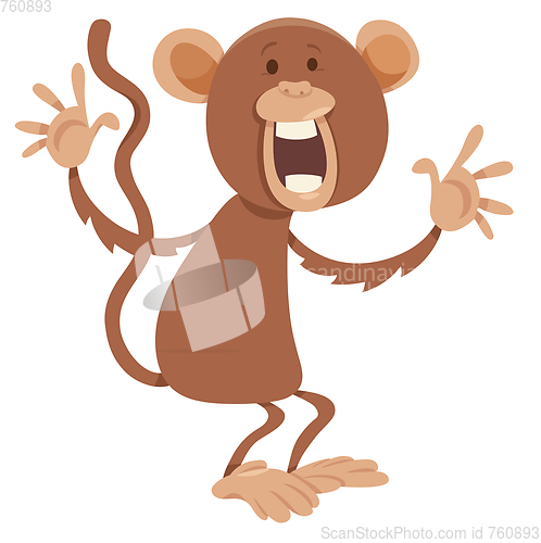 Image of monkey cartoon character