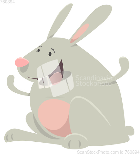 Image of cartoon rabbit animal character