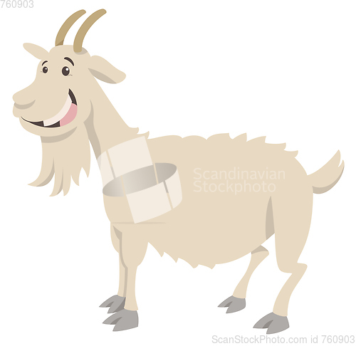 Image of goat farm animal character