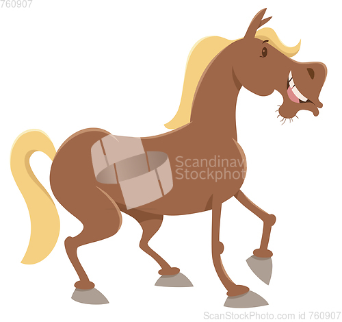 Image of horse farm animal character