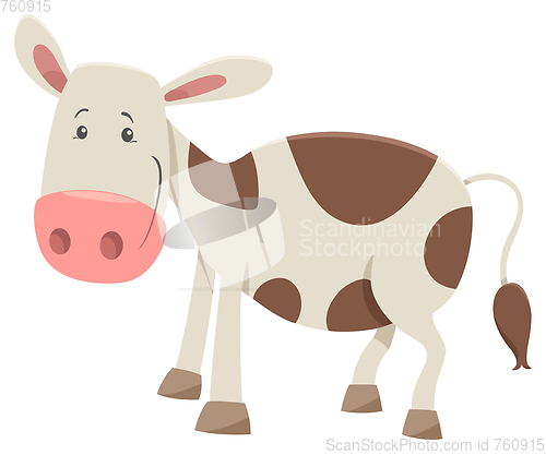 Image of calf farm animal character