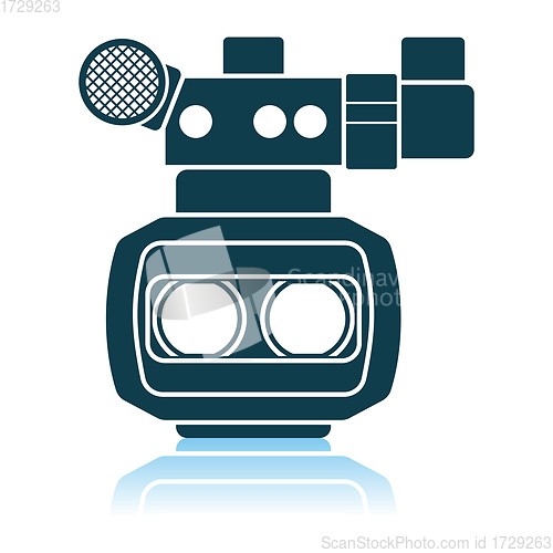 Image of 3d Movie Camera Icon