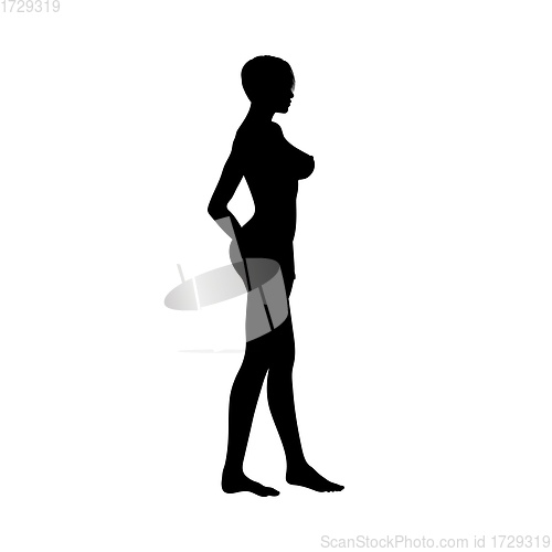 Image of Naked sexy girls silhouette