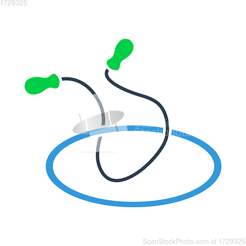 Image of Icon Of Jump Rope And Hoop