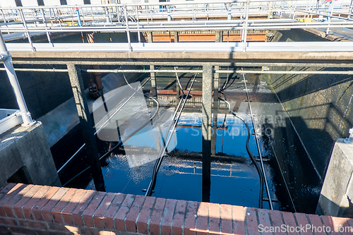 Image of Wastewater treatment plant Water tank