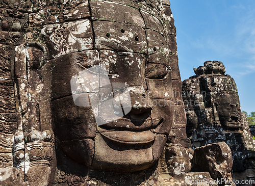 Image of Faces of Bayon temple, Angkor, Cambodia