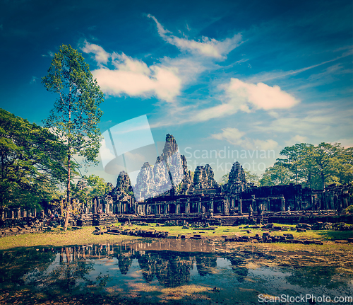 Image of Bayon temple, Angkor Thom, Cambodia