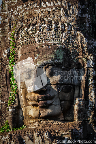 Image of Face of Bayon temple, Angkor, Cambodia