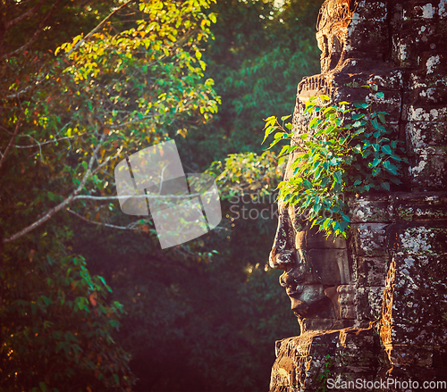 Image of Face of Bayon temple, Angkor, Cambodia