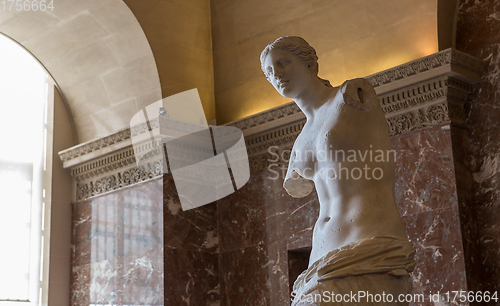 Image of Venus of Milo, The Louvre, Paris, France