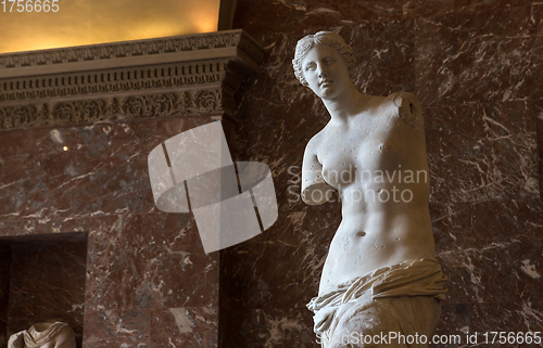 Image of Venus of Milo, The Louvre, Paris, France