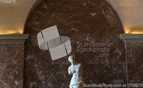 Image of Venus of Milo, The Louvre, Paris, France