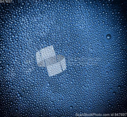 Image of water drops texture