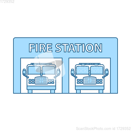 Image of Fire Station Icon