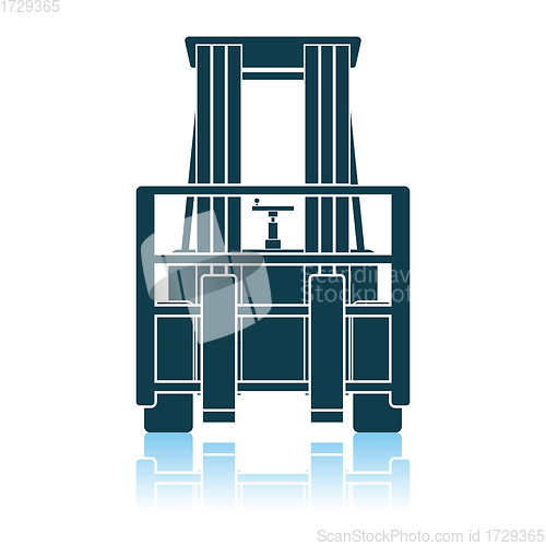 Image of Warehouse Forklift Icon