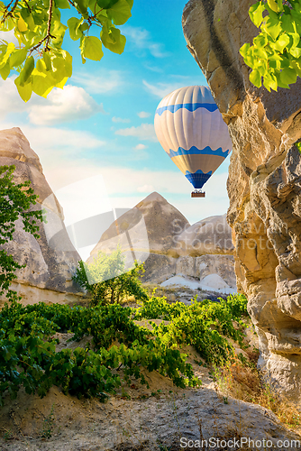 Image of Balloon in the mountains