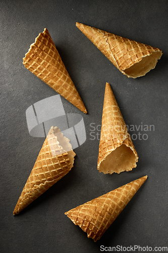 Image of ice cream cones