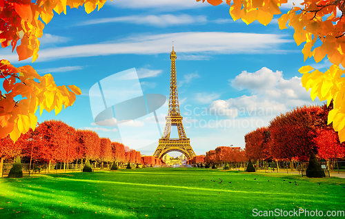 Image of Beautiful Parisian autumn