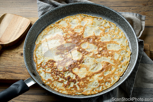 Image of freshly baked crepe