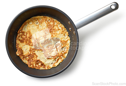 Image of freshly baked crepe