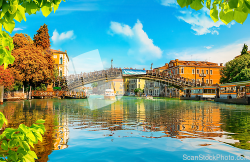 Image of Boats on Bridge of the Academy