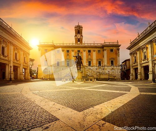 Image of Capitoline hill in Rome