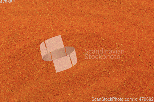 Image of red sand in the desert