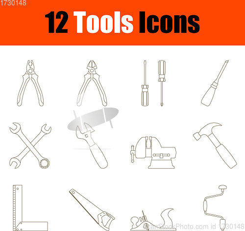 Image of Tools Icon Set