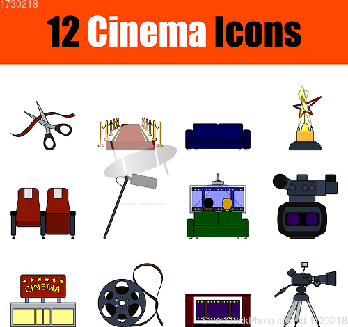 Image of Cinema Icon Set