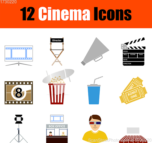 Image of Cinema Icon Set