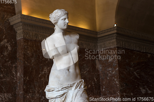 Image of Venus of Milo, The Louvre, Paris, France