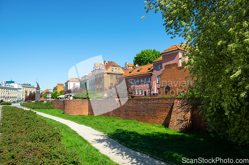 Image of Ancient barbican in Warsaw