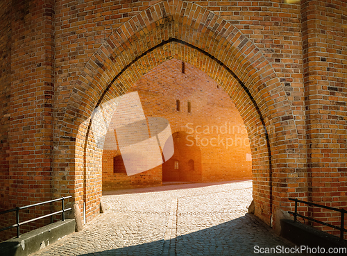 Image of Barbican gate in Warsaw