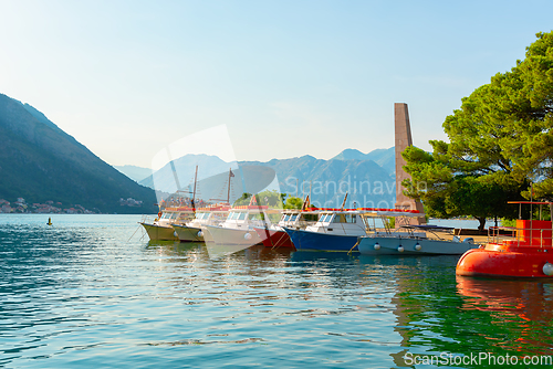 Image of Bay of Kotor and Kotor town