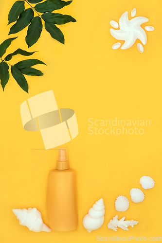 Image of Suntan Lotion for Summer Skincare Protection