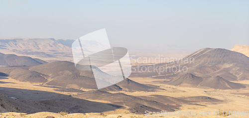 Image of Desert landscape nature tourism and travel