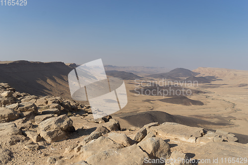 Image of Desert landscape nature tourism and travel