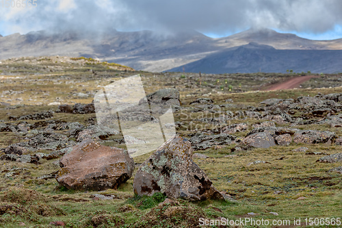 Image of beautiful landscape of Bale Mountain