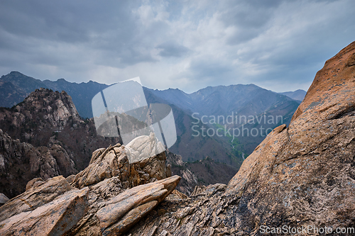 Image of Rocks and stones in Seoraksan National Park, South Korea