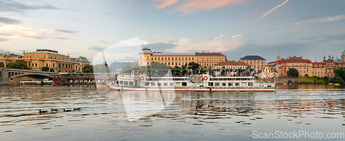 Image of Buildings near the Vltava river