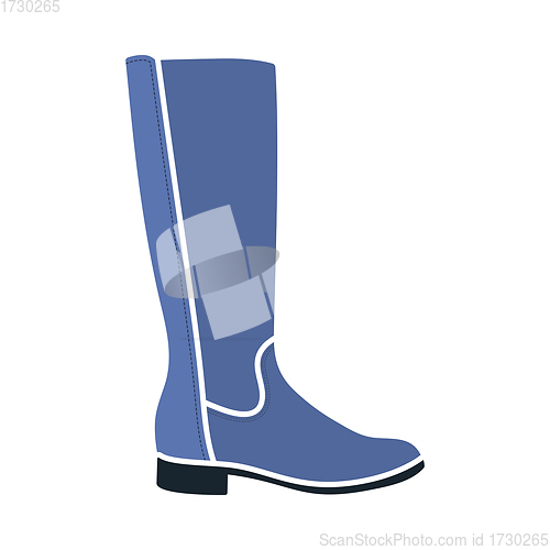 Image of Autumn Woman Boot Icon